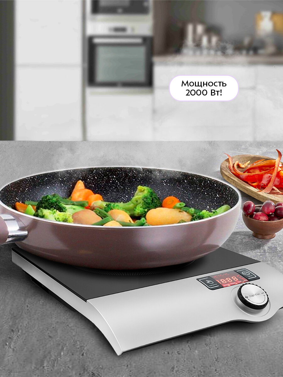 Индукционная плитка Kitfort КТ-108 — фото 1