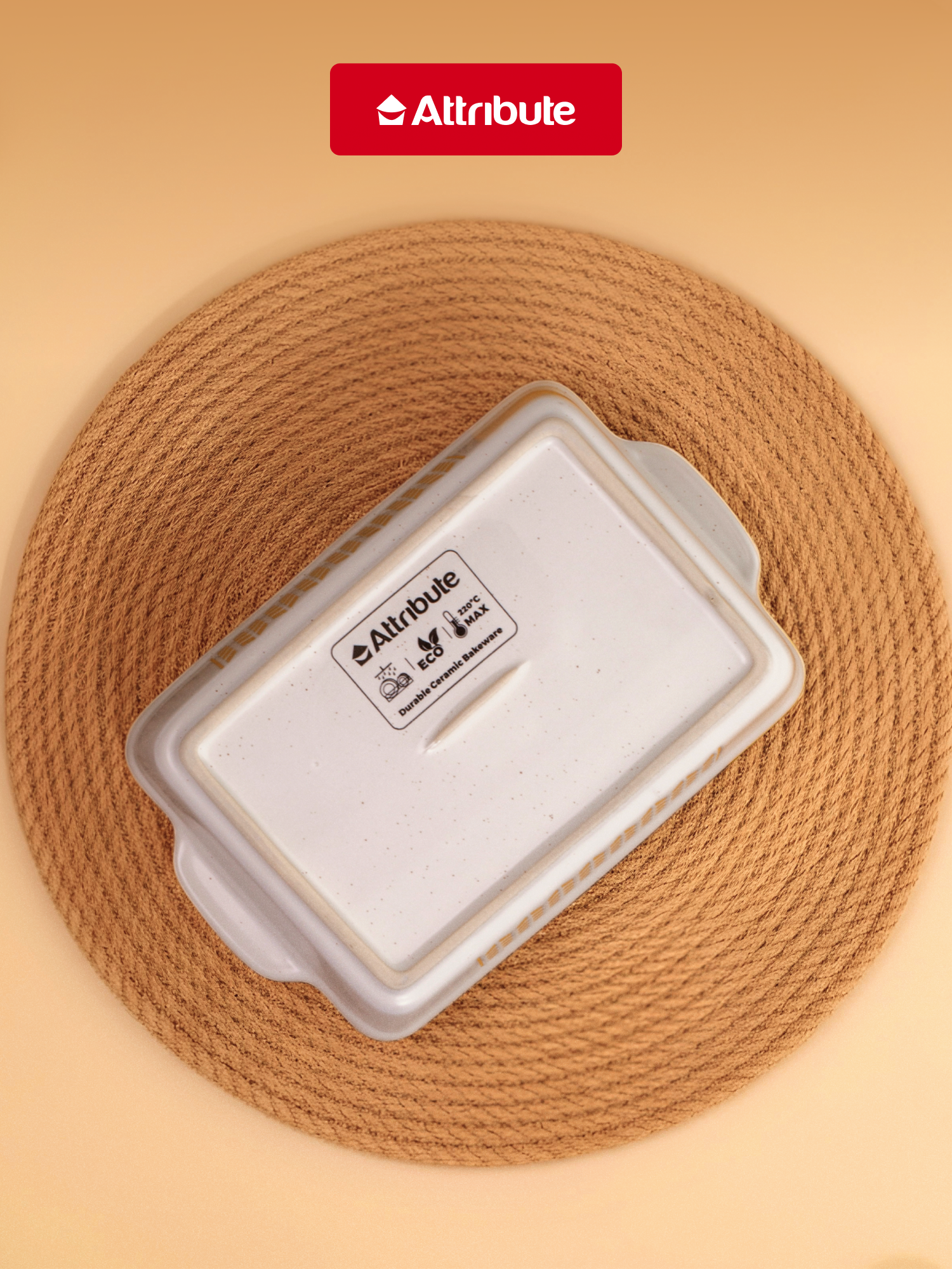 Форма для запекания и выпечки ATTRIBUTE COUNTRY 21х14х5см прямоугольная — фото 1