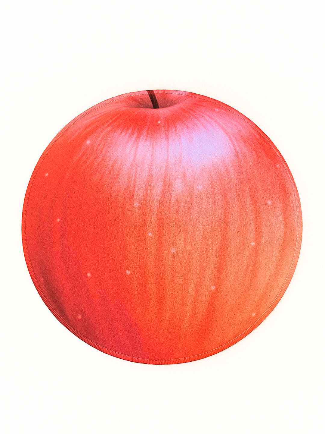 Коврик для мыши "G7", круглый, с принтом фрукт, прошитые края, 25см