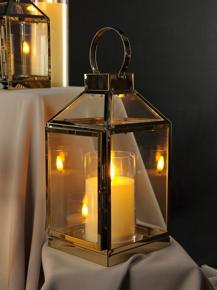 Набор декоративных фонарей из металла — фото 1