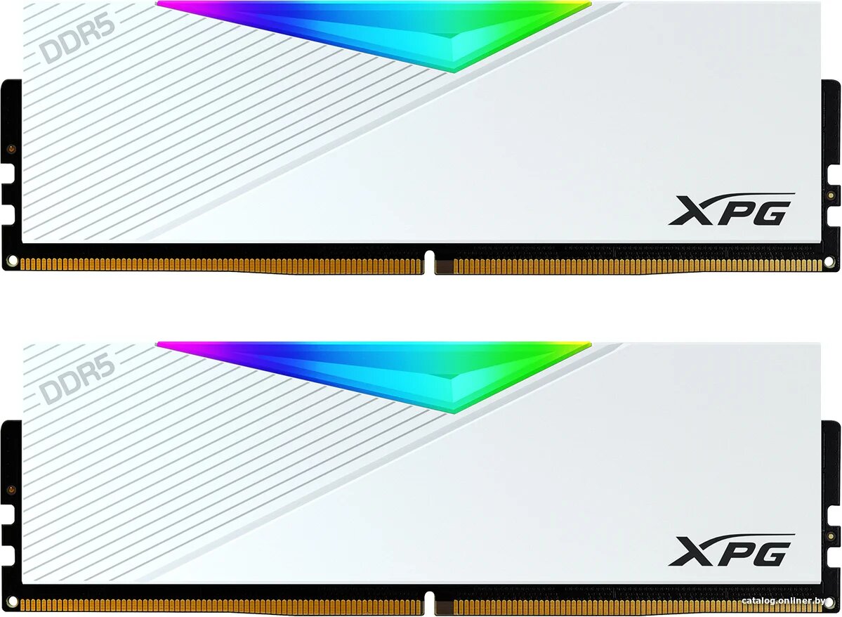 Оперативная память ADATA XPG Lancer RGB 2x16ГБ DDR5 6400МГц AX5U6400C3216G-DCLARWH