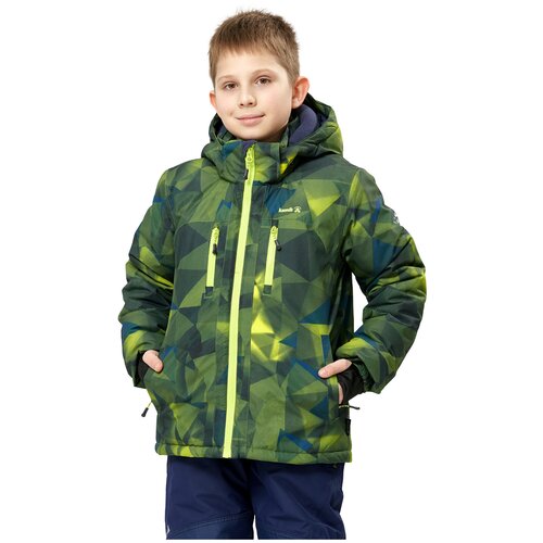 Куртка горнолыжная детская Kamik Walker Torrent2 Green/Yellow (см:104)