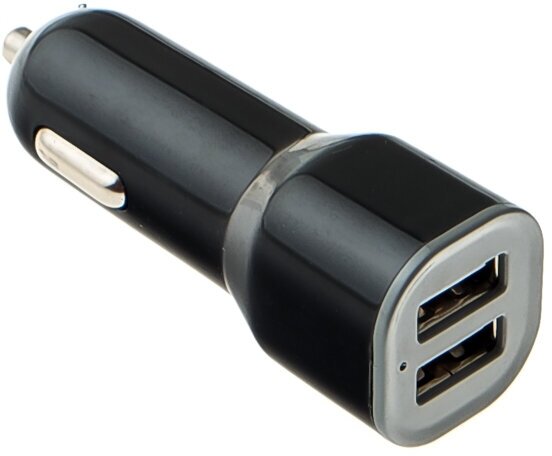 Зарядное устройство автомобильное RED LINE AC-1A, 2 порта USB, выходный ток 1А, черное, УТ000010345 - фотография № 9