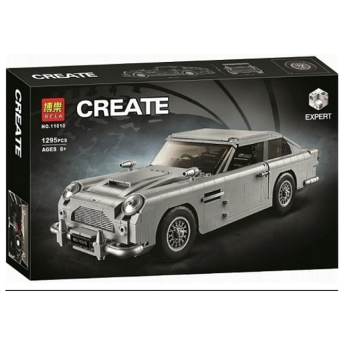 Конструктор PRCK James Bond Aston Martin DB5 1295 деталей конструктор playmobil 70578 джеймс бонд астон мартин db5