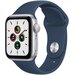 Apple Watch SE 40mm Silver Case Blue Band (MKNY3)