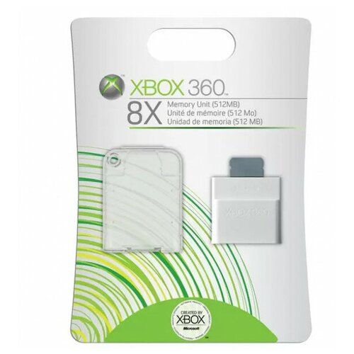 Карта памяти Microsoft Xbox 360 (512Mb) карта памяти memory card 64 mb оригинал microsoft xbox 360 hk