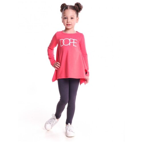 Комплект одежды для девочек Mini Maxi, модель 1131/1177, цвет коралловый, размер 98