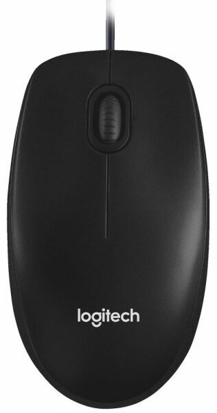 Мышка офисная Logitech M100R (черный)