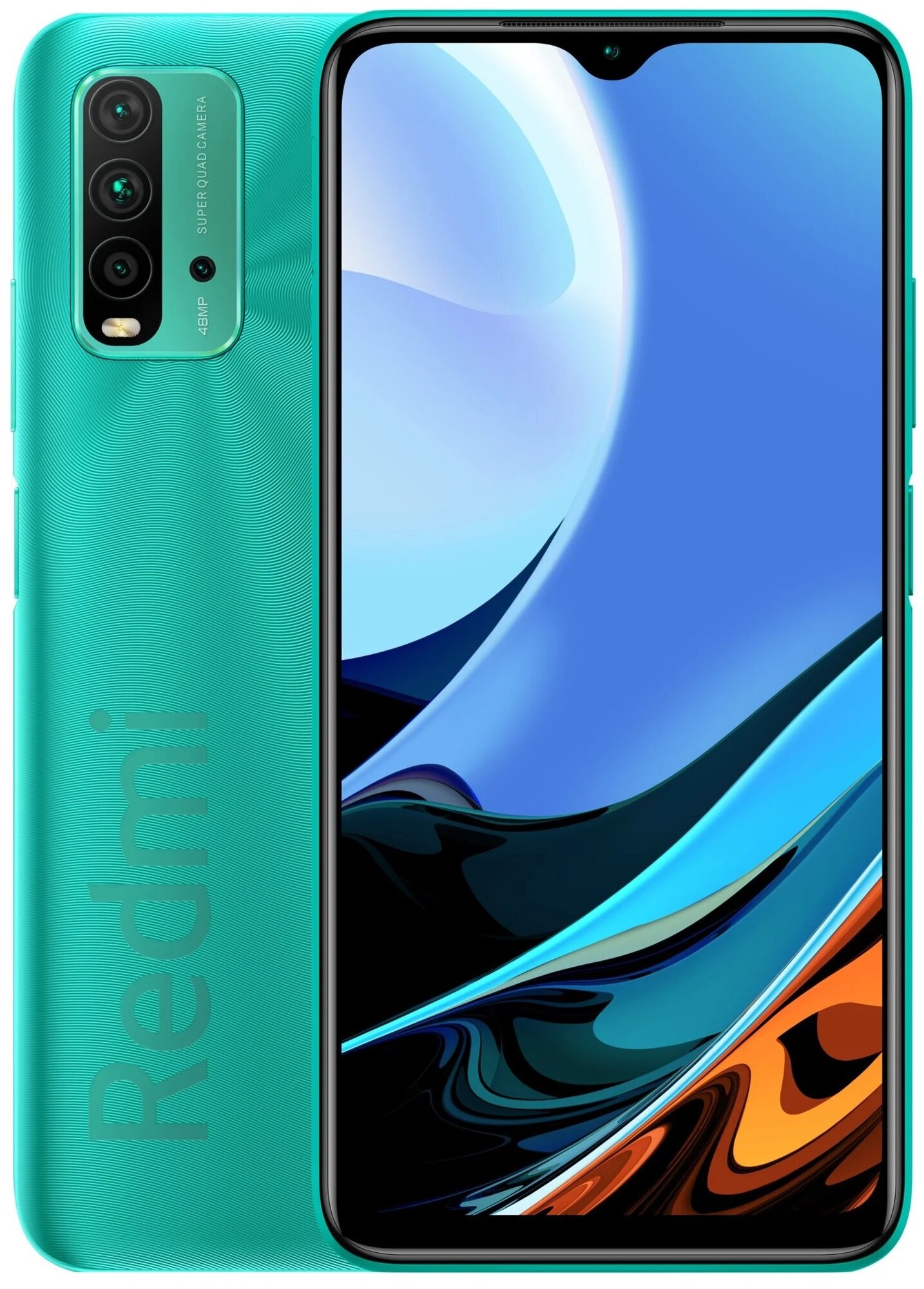 Смартфон Xiaomi Redmi 9T 6/128GB без NFC Зелёный