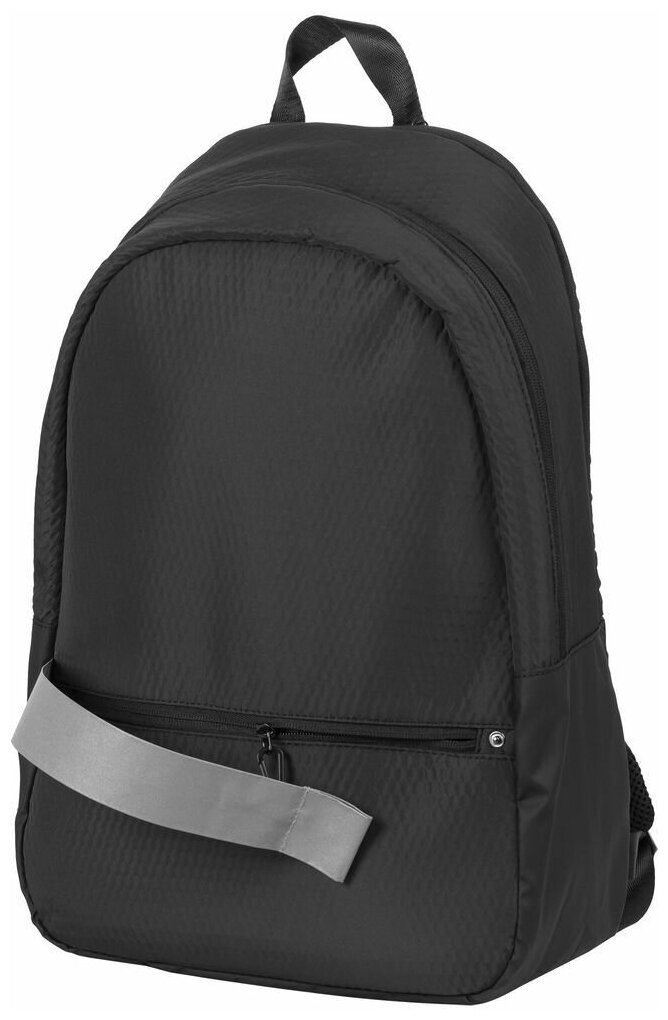 Рюкзак tagBag со светоотражающим элементом, черный