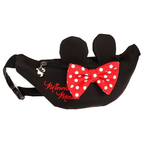 фото Сумка поясная disney, черный, красный