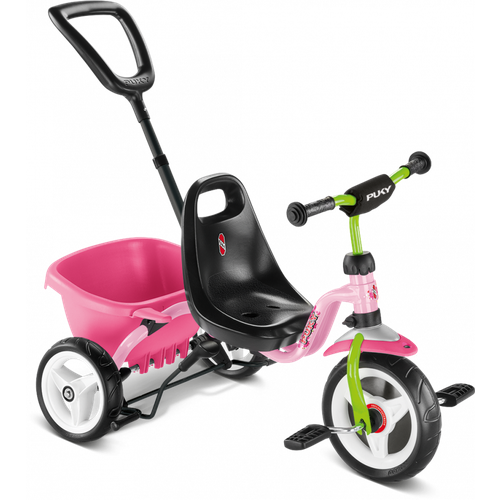 Трехколесный велосипед Puky Ceety 2219 pink/kiwi розовый/салатовый трехколесные велосипеды puky ceety