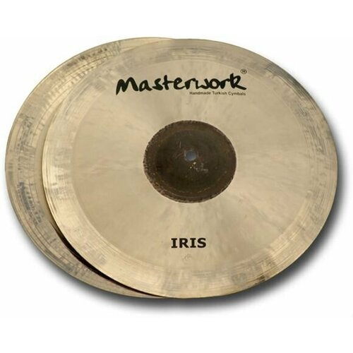 Тарелка хай-хэт Masterwork серия IRIS диаметр 15, толщина medium, тип hi-hat