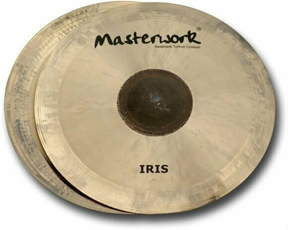 Тарелка хай-хэт Masterwork серия IRIS диаметр 15", толщина medium, тип hi-hat