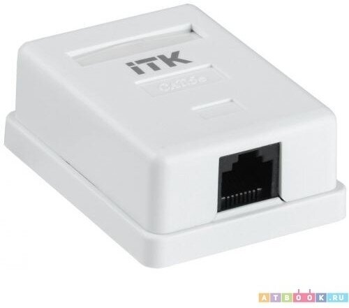 ITK CS2-1C5EU-12-G Розетка компьютерная RJ45