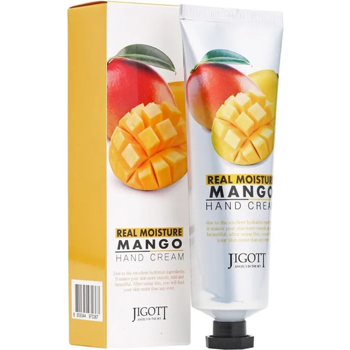 Jigott Увлажняющий крем для рук с маслом манго / Real Moisture Mango Hand Cream