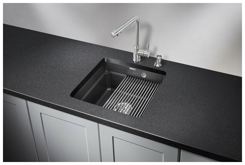 Кухонная мойка Granula KS-4501U черный