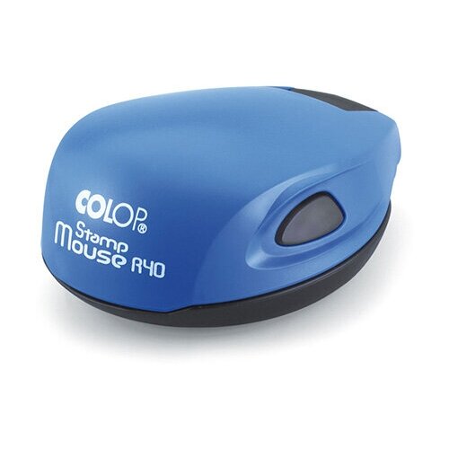 COLOP Mouse R40 синяя - карманная оснастка для печати