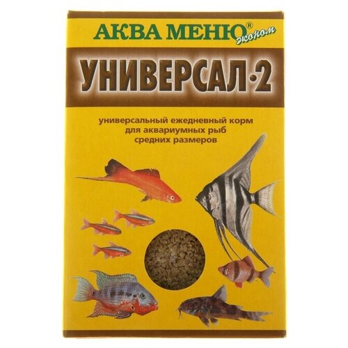 Аква меню Корм для рыб аква меню Универсал-2, 30 г аква меню аква меню корм универсал 30 г