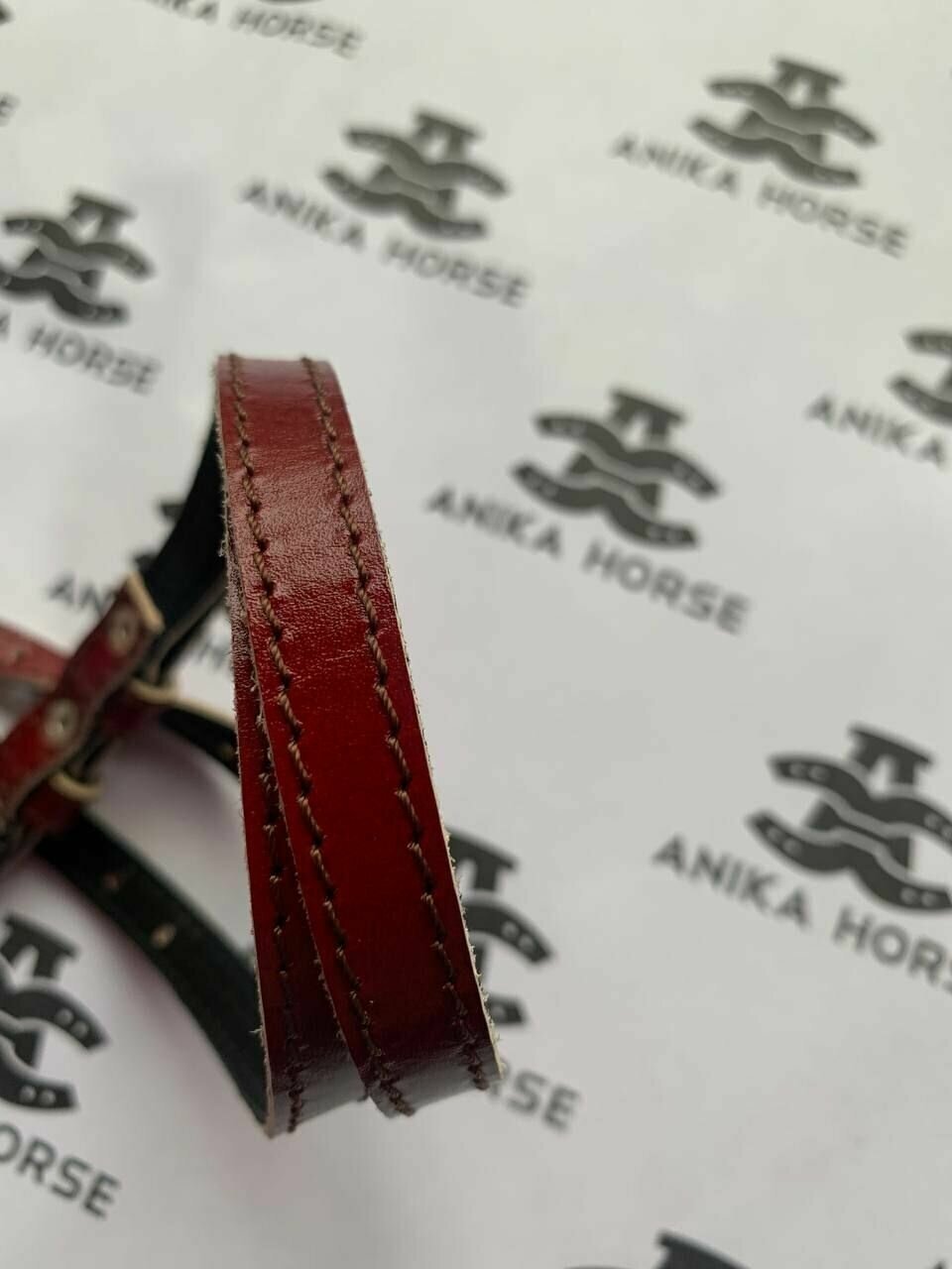 Тренчики для шпор кожаные ANIKA HORSE 2 шт. (Whitehorseshop) - фотография № 4