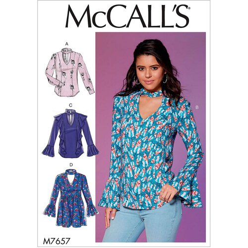 Выкройка McCall's №7657 Блузка