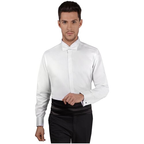 фото Мужская рубашка, рубашка под бабочку, праздничная рубашка театр имперских зрелищ