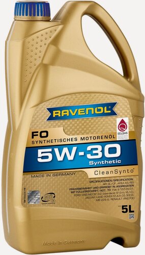 Изображение товара Моторное масло RAVENOL FO SAE 5W-30 ( 5л) new