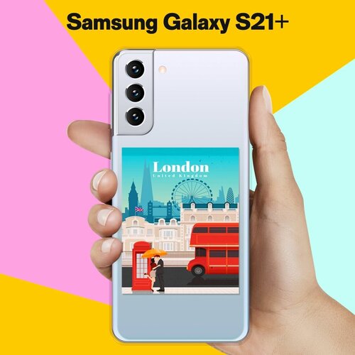 Силиконовый чехол London на Samsung Galaxy S21+ силиконовый чехол london на samsung galaxy s21 ultra