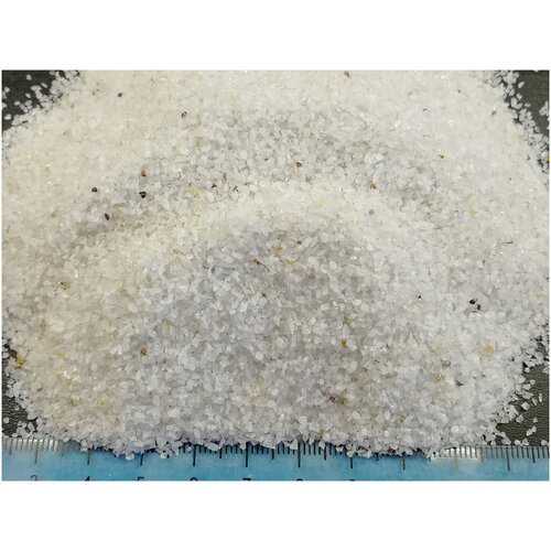 Кварцевый песок фракция 0,8-2 мм (фасовка 5 кг)