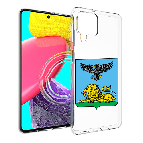 Чехол MyPads герб-белгородской-области для Samsung Galaxy M53 (SM-M536) задняя-панель-накладка-бампер