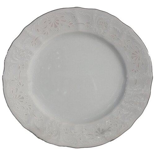 Обеденная тарелка 6 шт 27 см, Бернадотт, Жемчужный узор, Thun1794