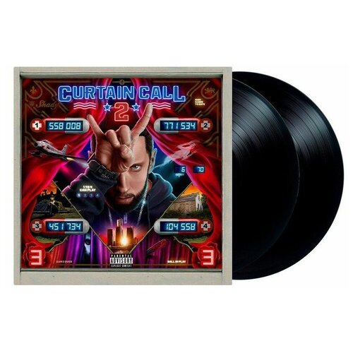 Виниловая пластинка Eminem. Curtain Call 2 (2 LP) виниловая пластинка eminem curtain call 2