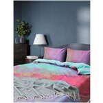 Постельное бельё 2-спальное мактан от Feresa цветной 200х200 см - изображение