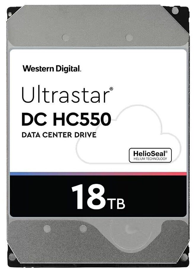 Жесткий диск WD SATA-III 18TB 0F38459 WUH721818ALE6L4 Ultrastar DC HC550