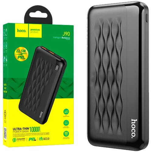 Внешний Аккумулятор Power Bank Hoco J90 10000 mAh 225W 2USB QC30 PD MicroUSB Type-C 1 шт 212000₽