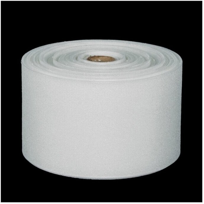 Люверсная термоклеевая белая лента 10 см Премиум (10 м) - фотография № 2
