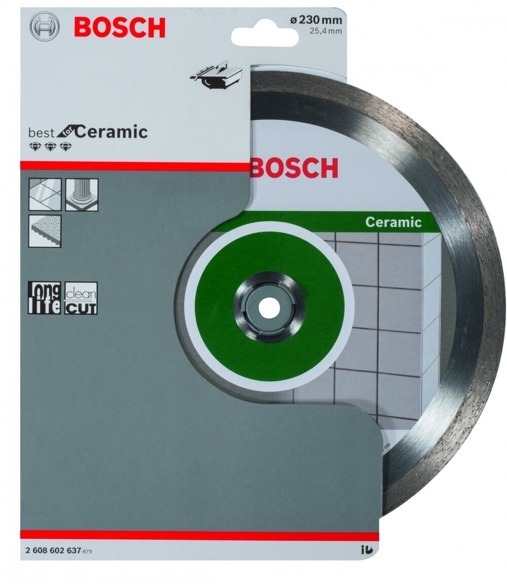 Алмазный диск Bosch Best for Ceramic230-25,4 2608602637 - фотография № 3