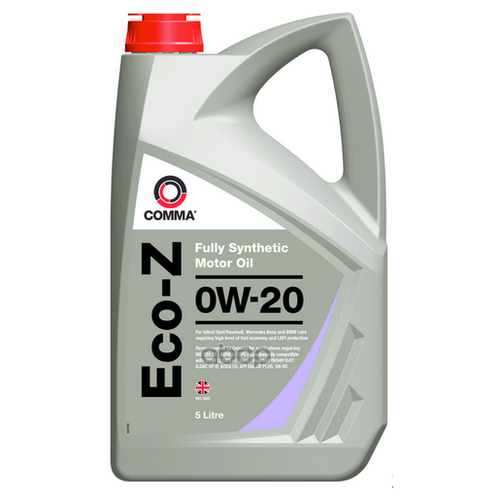 COMMA ECOZ5L COMMA 0W20 ECO-Z (5L)_масло моторное! синт.\ API SN/SN+, ACEA C5, ILSAC GF-5, BMW LL17FE+, MB 229.71