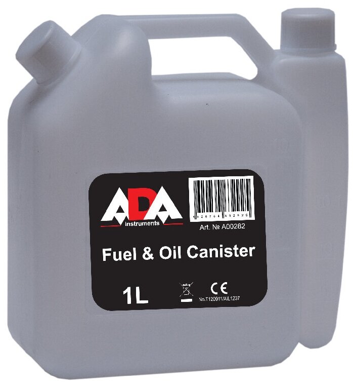 Канистра мерная для смешивания бензина и масла ADA Fuel & Oil Canister