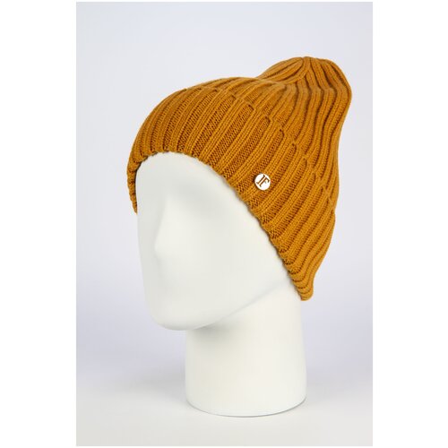 Шапка с отворотом Ferz Аврора цвет Охра