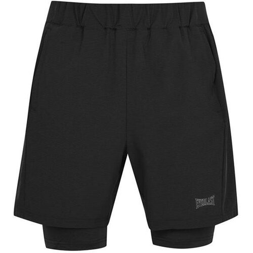 фото Шорты everlast 2-in-1 shorts black - everlast - черный - 50-l