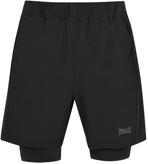 Шорты Everlast 2-in-1 Shorts Black - Everlast - Черный - 52-XL 