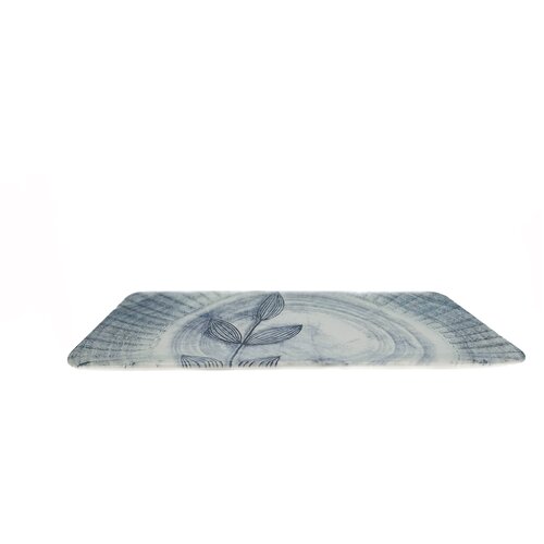Сервировочное блюдо, Рапсодия, керамика, 33х17 см