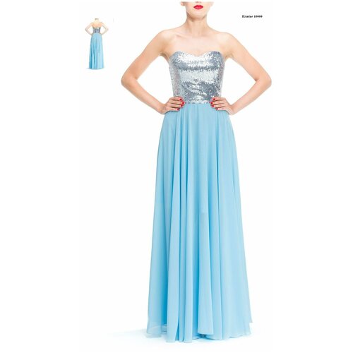 Платье размер 40, голубой