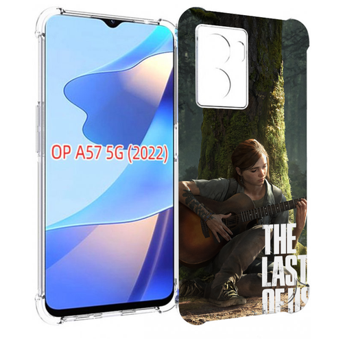 Чехол MyPads The Last of Us Part II для OPPO A57 5G(2022) задняя-панель-накладка-бампер