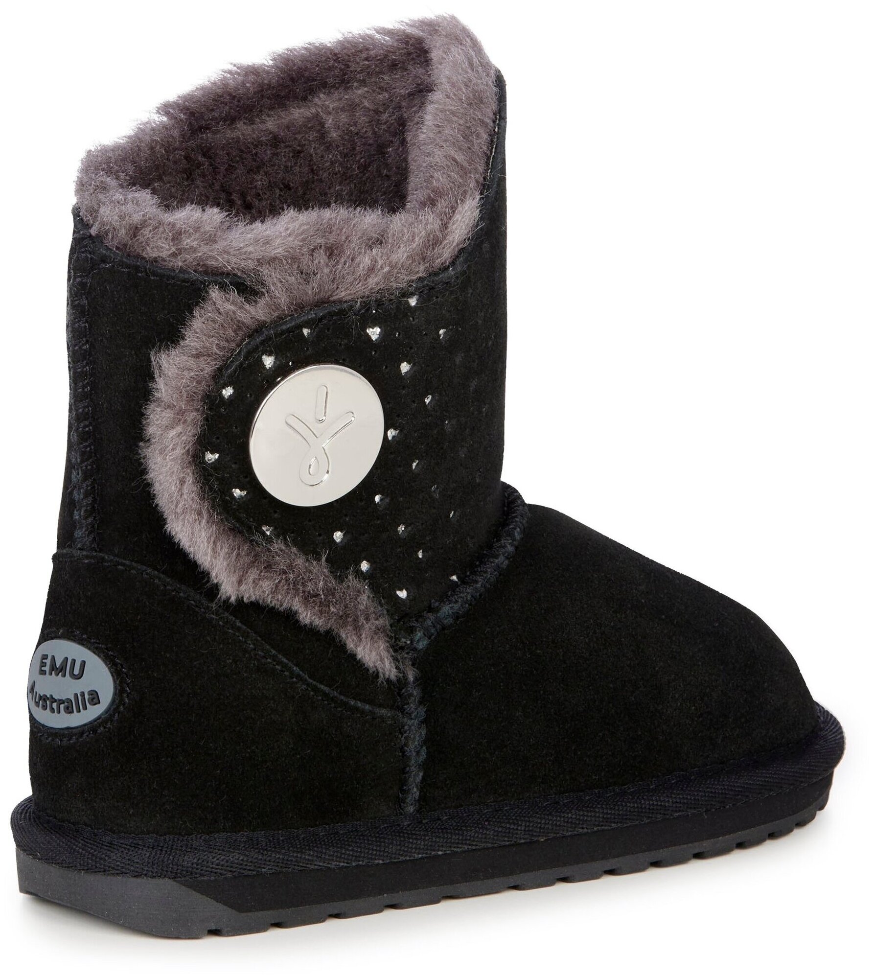 Угги EMU, размер 31 EU, черный — фото 1