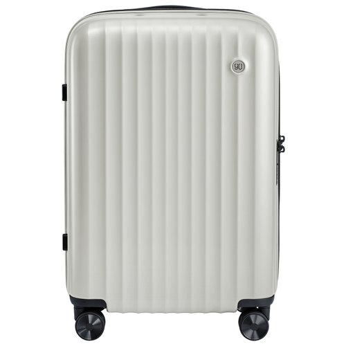 Чемодан NINETYGO, 38 л, белый чемодан ninetygo 221803 38 л размер s зеленый