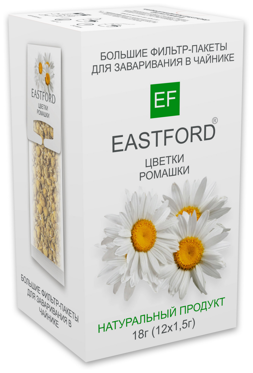 Чай «EASTFORD» Цветки ромашки 12 макси-фильтр пакетов по 1,5 грамма - фотография № 10