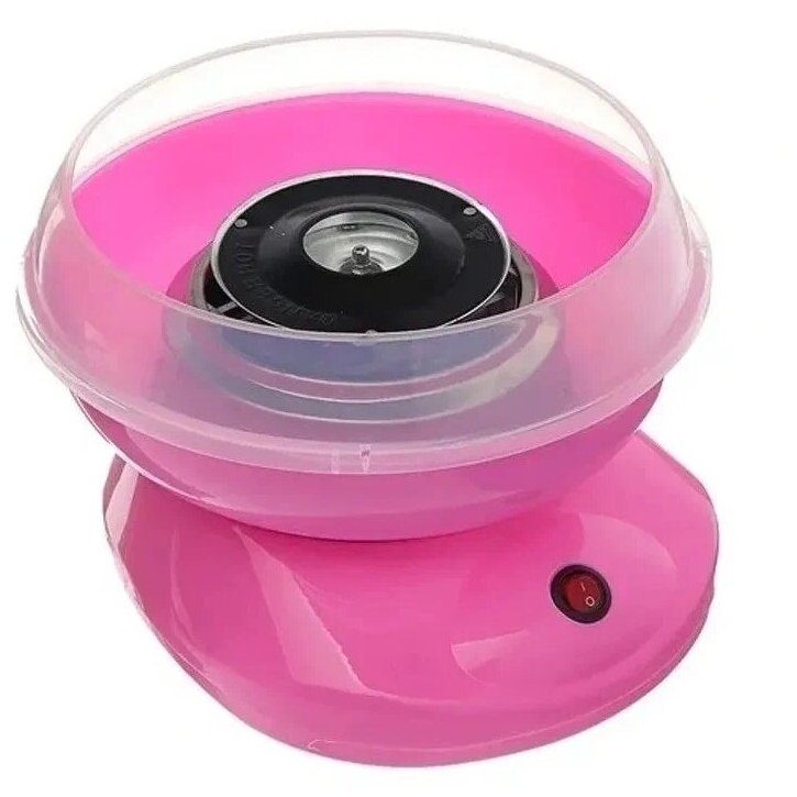 Аппарат для приготовления сладкой ваты Dirox ( розовый) - фотография № 4