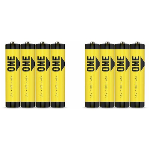 SmartBuy Батарейка AAA солевая ONE R03/4S, 4 шт, 2 уп